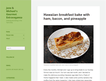 Tablet Screenshot of gourmet.mazack.org